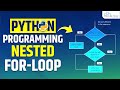Nested For Loop in Python - Explained | Python Loop Tutorial.