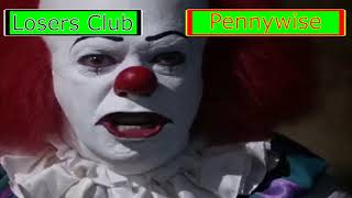 Losers Club VS Pennywise (1990 Version) With Health Bars!