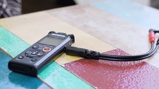 Tutorial: How to record an interview with the Olympus LS-P1 / LS-P4 audio recorders