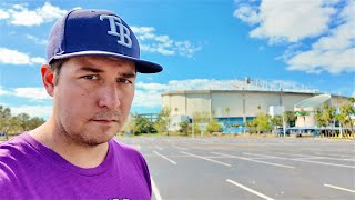 My Emotional Visit To Hurricane Damaged Tropicana Field & Steinbrenner Field - THE RAYS HAVE NO HOME