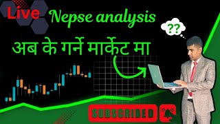 Nepse live| Daily nepse analysis || Nepse technical analysis today||