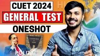 CUET 2024 General Test | Complete GK Polity Oneshot | CUET 2024 General Test (Section 3)🔥 #cuet
