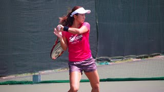 【Tennis/テニス】土居美咲(Misaki Doi)ストローク練習