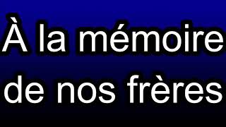 Aux Sombres Héros De L'amer - Noir Désir | [Paroles / Lyrics]