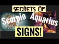 SCORPIO and AQUARIUS Signs! (Cursed signs??) in Vedic Astrology