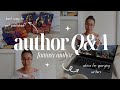 answering your questions about being a fantasy author✨📖 how to write a book, publish, query etc