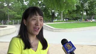 慶祝世界法輪大法日 德州學員感恩師尊 Houston Falun Gong Practitioners Celebrate The World Falun Dafa Day