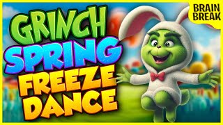 Easter Grinch Freeze Dance 🌷 Easter Brain Break 🌷 Freeze Dance 🌷 Just Dance 🌷 Go Noodle