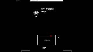 Undertale DS Movement, Menu \u0026 Meeting Flowey