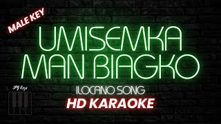 Umisemka man Biagko (Male Karaoke) - JPG Keys