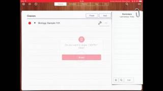 iDoceo - Adding Classes & Adding Them To The Schedule
