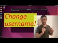 How to change username in Ubuntu 22.04