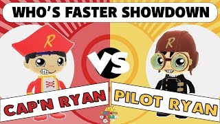 Tag with Ryan - Cap'N Ryan Vs Century Pilot Ryan | Who's Faster