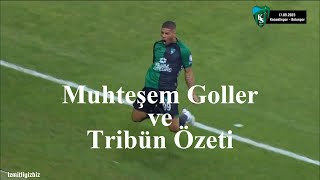 Kocaelispor 2-1 Boluspor | Muhteşem Goller ve Tribün Özeti