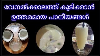 ഈ ചൂടുകാലം തണുപ്പിക്കാം.ചൂട് കാലത്ത് ശീലിക്കേണ്ട പാനീയങ്ങള്‍ Healthy drinking liquids AV Kitchen