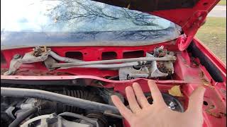 2007 Mitsubishi outlander front wiper motor replacement