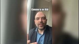 Saviano: «La censura in Rai è un problema che riguarda tutti»