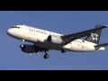 9A-CTI Croatia Airlines Airbus A319 Landing at London heathrow airport