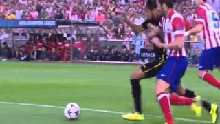 Neymar Amazing Skills  vs Tiago Mendes ~ Atletico Madrid