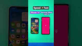 iPhone 14 vs Samsung Galaxy S20 FE Speed Test #iphone14 #viral #speed #test #samsungs20fe