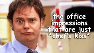 the office but it's just the impressions | Comedy Bites