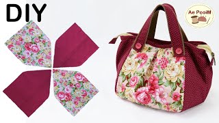 More larger one, HandBag with zipper top
