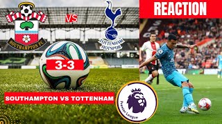 Southampton vs Tottenham 3-3 Live Stream Premier League Football EPL Match Commentary Highlights