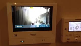 富士市 電気工事　吉原中央電業社 パナソニック テレビドアホン VL-SWD700KL