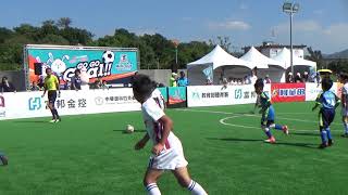 20181028  Mini cup U8 四強賽 大安足球俱樂部白 vs TOPFIVE 黃蜂 4:3