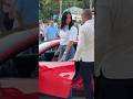 🏎 🔥 Ferrari Goddess : A Lady’s Elegance on the Streets of Monaco #shorts #fyp #viral