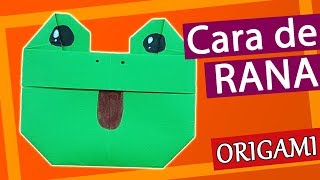 🐸 Cómo hacer una rana de papel fácil - Origami fácil y educativo