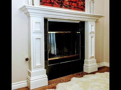 HOW TO BUILD A CUSTOM FIREPLACE MANTEL HOW TO BUILD A CUSTOM FIREPLACE MANTEL