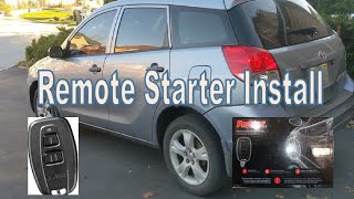 03' Matrix Remote Starter Installation/Overview