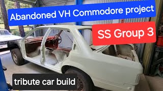 Abandoned VH Holden Commodore. Peter Brock HDT SS Group 3 tribute car build. 🏆   🏁