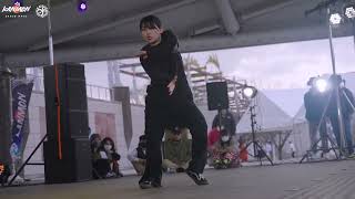 chinatsu vs MOE //top4│ KANMON DANCE WAVE │ U-18 FREESTYLE 1on1 │ FEworks