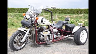 Reliant 750 Trike For Sale, walkaround and ride.