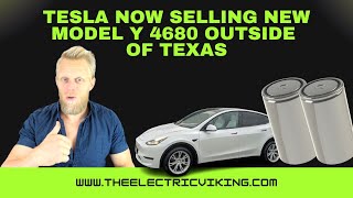 Tesla now selling NEW Model Y 4680 outside of Texas