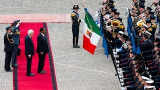 Mattarella incontra il Presidente della Repubblica del Camerun in Visita di Stato