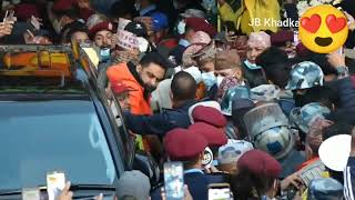 King Gyanendra at Pashupatinath Temple राजा ज्ञानेन्द्र द्वारा महा शिवरात्रीमा पशुपतिनाथको दर्शन