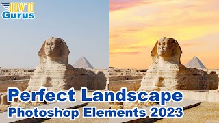Photoshop Elements 2023 What's New New Features Perfect Landscape Guided Edit