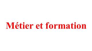 Ista ofppt TDI TRI TSGE  MODULE 01 Métier et formation 2017 résume cours