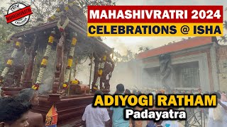 🔴Mahashivratri 2024 Celebration At Isha Yoga Center - Adiyogi Ratham Padayatra | Sadhguru