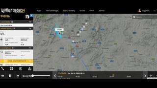 Turkish F-16 patrolling the skies near Ankara Jul. 16