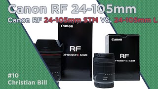 Vergleich Canon RF 24-105mm STM VS 24-105 L