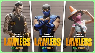 ALL Chapter 6 Season 2 Fortnite Battle Pass Skins Showcased!