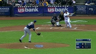 SD@MIL: Guerra records his first career hit