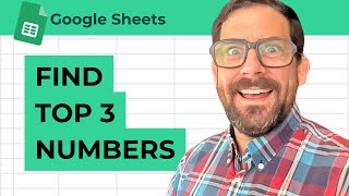 How to Get Top 3 Maximum Numbers in Google Sheets
