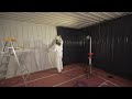 airless paint spraying studio build ep2