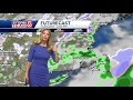 Video: Showers move in this afternoon