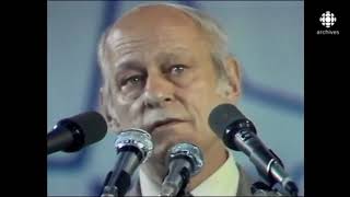 René Lévesque et la défaite du référendum - 1980